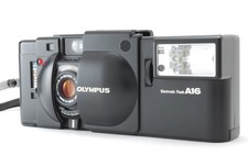 Near MINT Olympus XA 35mm Point Shoot Camera w/ A16 Flash From JAPAN