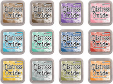 January 2017 Distress Oxide Ink Bundle - Vibrant Colors for Crafting Fun 