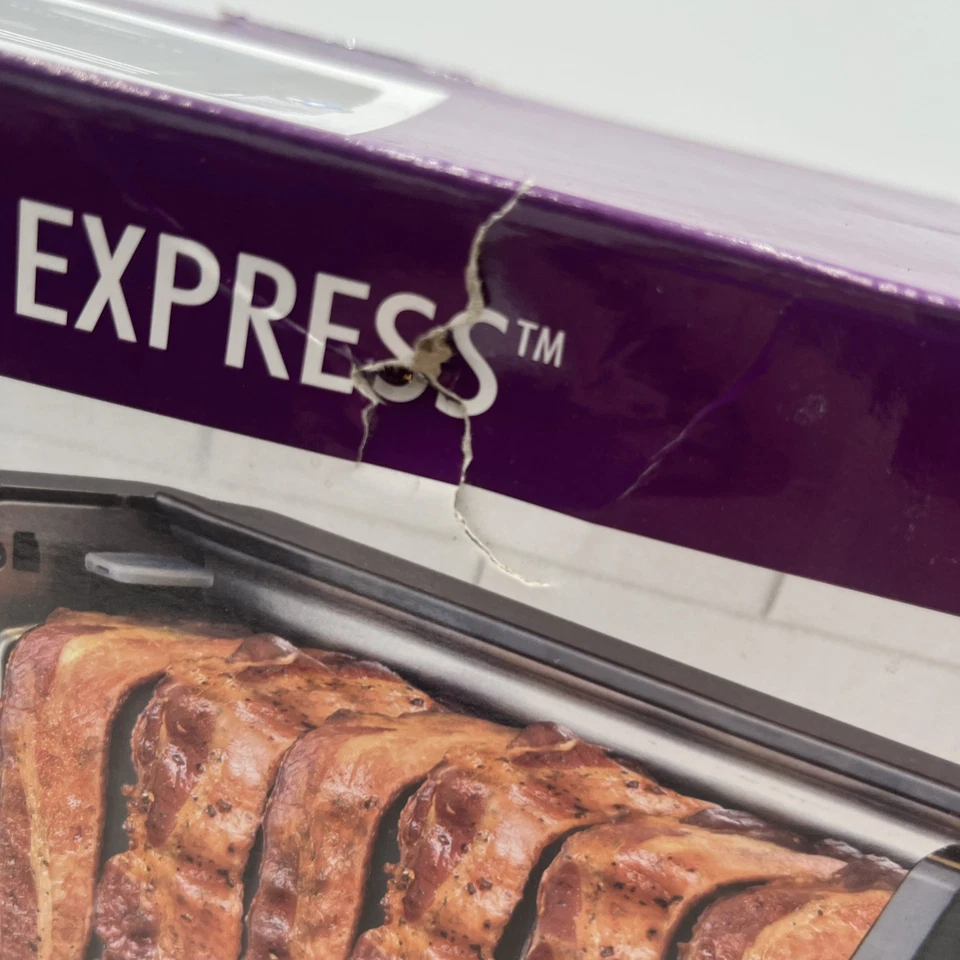 Nostalgia BCN6BK Bacon Express Extra Crispy Bacon Grill Cooker New In Box - Image 2 of 4