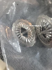 Vintage Silvertone Western Conchos  1-1/2" X 1" NEW 100-pc Sealed Bag