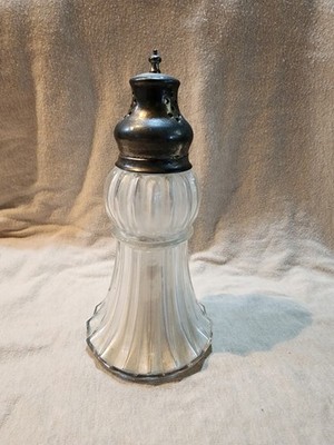 Vtg Lady Primrose Tryst Dusting Powder Silver Cap Glass Shaker About 25% Full Of