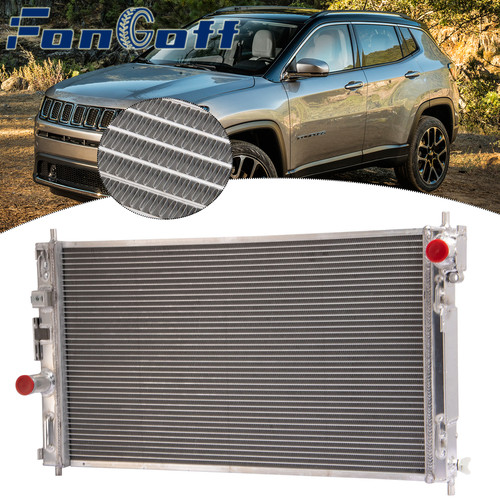 2-Row Radiator Fits Jeep Compass Dodge Caliber 2.4L 2.7L 3.5L 3.6L V6 2007-2017