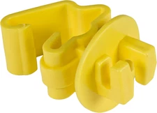 Electric Fence T Post Insulators ITY-Z Standard Snug-Fitting Wire Yellow 25Pcs