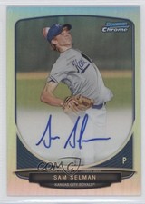 2013 Bowman Chrome Prospects Refractor 286/500 Sam Selman #BCP-SS Auto 0b0