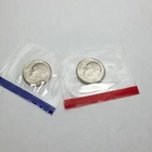 2002 Roosevelt Dime 2 Coin Set - Brilliant Uncirculated (BU) KM#195a - D02PDM