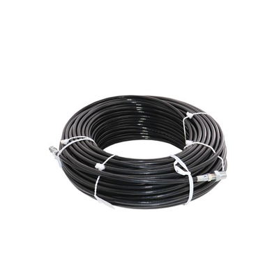 #ad Schieffer 4800 PSI 1 8quot; x 200#x27; Thermoplastic Sewer Jetter Hose MPT 1 4 1 8 Solid $198.99