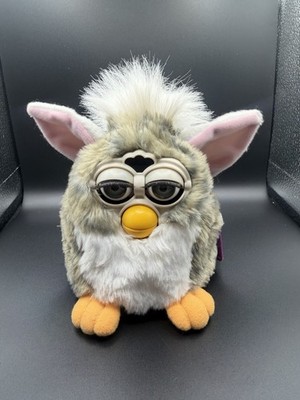 Works!! Gray Striped Church Mouse Furby, Gen 1 70-800 | eBay