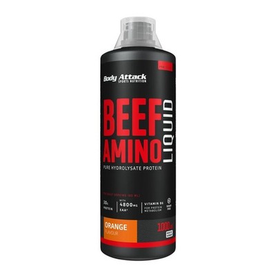 Body Attack Beef Amino Liquid 1000ml Aminosäuren flüssig BCAAs (27,89 /l)