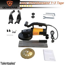 Betonschleifer Betonfräse Walzenfräse Putzfräse Elektrisch 3800W Motor 230V