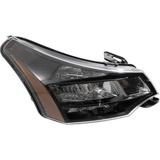 Headlight for Ford Focus 2009-2011 Right Clear Lens Black Interior Bulbs