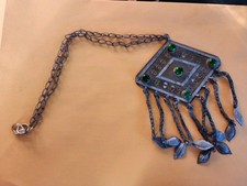 Vintage Tribal Pendant from the Turkmen Region.