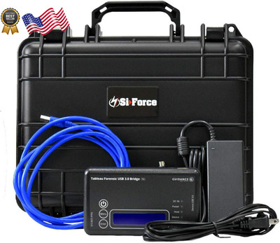 Tableau Forensic USB 3.0 Bridge TK8U SiForce Bundle with Rugged Case