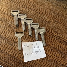 Lot of (25) ILCO X159 TR37 Key Blanks Made in USA for Vintage TOYOTA CAMRY