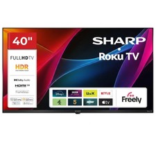 Sharp 40HD2125K 40in Roku Full HD HDR LED Smart TV With Freely {Missing Items}