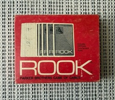 Vintage ROOK Card Game 1972 Parker Brothers Red Box Instructions Compete Set