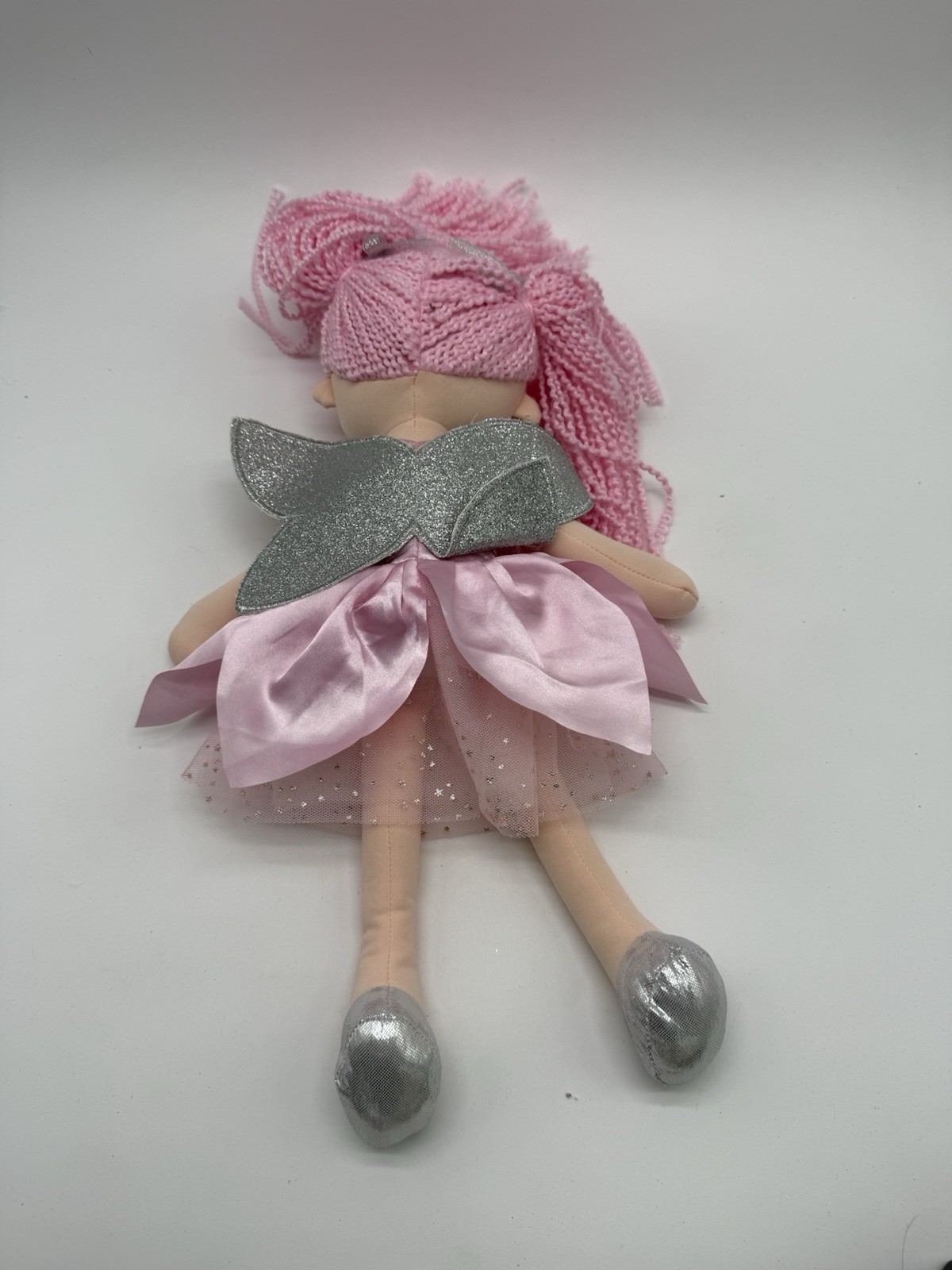 Ganz Doll Plush Fairy Toy 16" Pink Hair Fairy Sparkle Wings