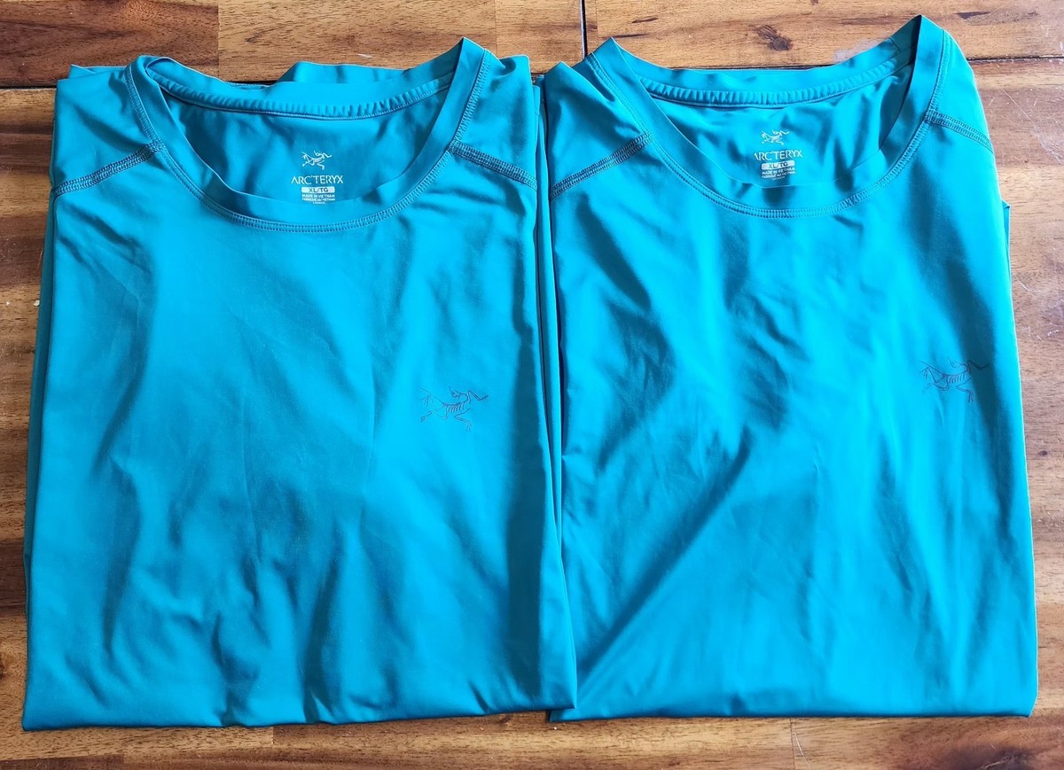 Arc'teryx Delta LT Crew Wicking Jersey T-Shirt Forest Green Men's