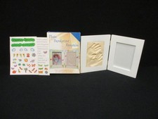 Innovage Photo Handprint Keepsake Kit Frame Customizable NIB Air-Dry Clay