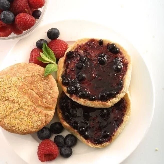 Norpro 3,5" Englische Muffinringe Backformen - 4er Set - Bild 3 von 4