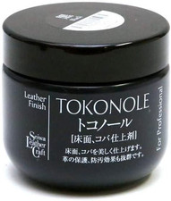 Tokonole Leather Finish Burnishing Gum Clear Leathercraft Black 120G