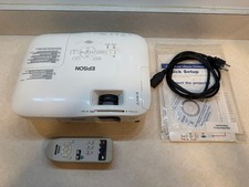 Epson Projector Portable Home Theater HD HDMI H331A Remote