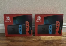 Nintendo Switch 32GB Handheld Console - Neon Red/Neon Blue