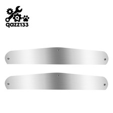 Pair Mud Flap Weight 24 X 4 Aluminum 3 Stud For Semi Truck 24 Universal