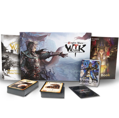 三国杀标准版国战英文版War of The Three Kings Sanguosha San Guo Sha Game Cards English Ver. 