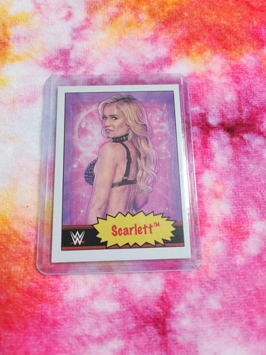 Topps Wrestling WWE Living Set - Card 40 - Scarlett