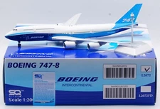 SQ Wings 1:200 L2072 Boeing B747-8 'House Color' Diecast Aircraft Jet Model