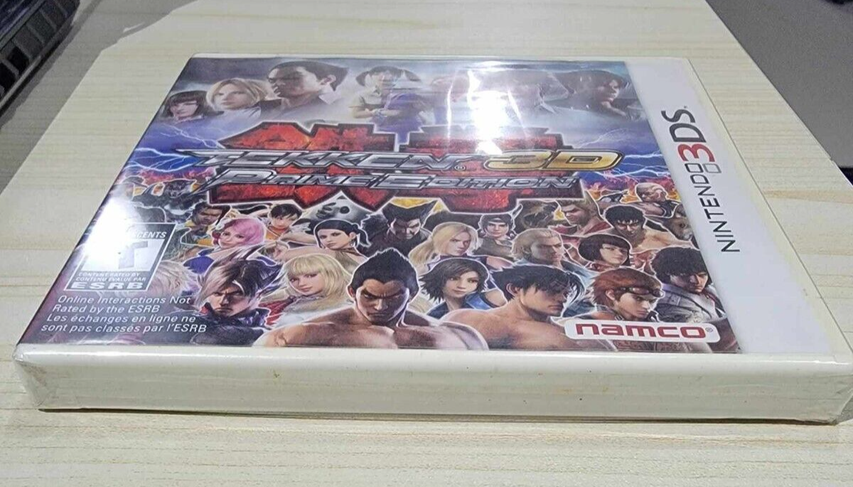Tekken 3D Prime Edition Nintendo 3DS Game ~ NEW Y-fold Factory Sealed