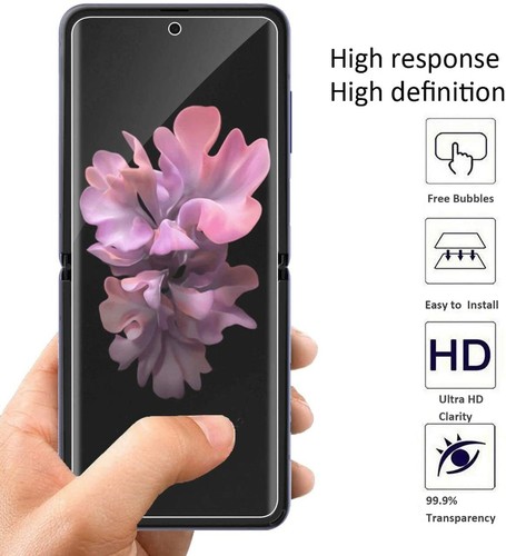 2x For Samsung Galaxy Z Flip 7 6 5 4 3 5G Screen Protector MAXSHIELD Full Cover - Picture 7 of 16