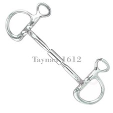 Embout Baucher Hanging Cheek Barrel Myler Mouth en acier inoxydable Horse Sna...