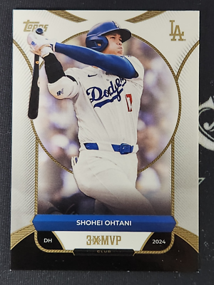 2025 Topps Welcome to the Club: 3X MVP Baseball U Pick From List