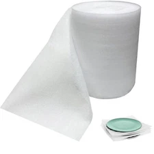 Packing Foam Roll for Moving 10 Inch Wide x 100FT Cushion Foam Wrap Roll for ...