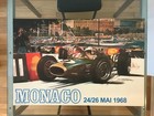 1968 Monaco Grand Prix Poster Art / Canvas — photo 4