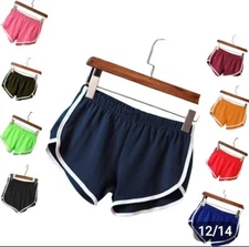 2 WOMENS SPORTY SHORTS (Yoga, Casual, Gym, Lady Jogging )