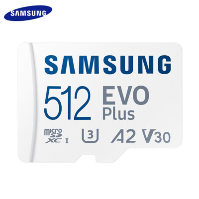 512GB Samsung EVO Plus Micro SD Speicherkarte SDXC Class 10 130MB/s TF Card