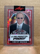 Timothy Busfield 2024 Leaf Pop Century 1/1 Pre Production Proof