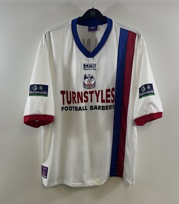 Crystal Palace Match Issue Fan 8 Away Football Shirt 1999/00