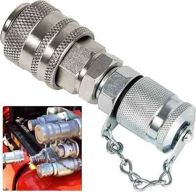 #ad ​1pc Hydraulic Pressure Test Coupling Kit for Cat CASE John Deere PD Coupler $27.59