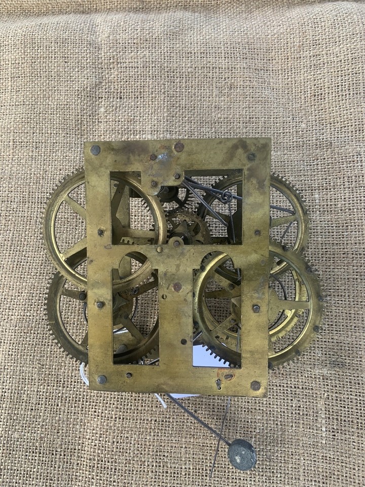 Vintage Chauncey Jerome Clock Movement Parts eBay