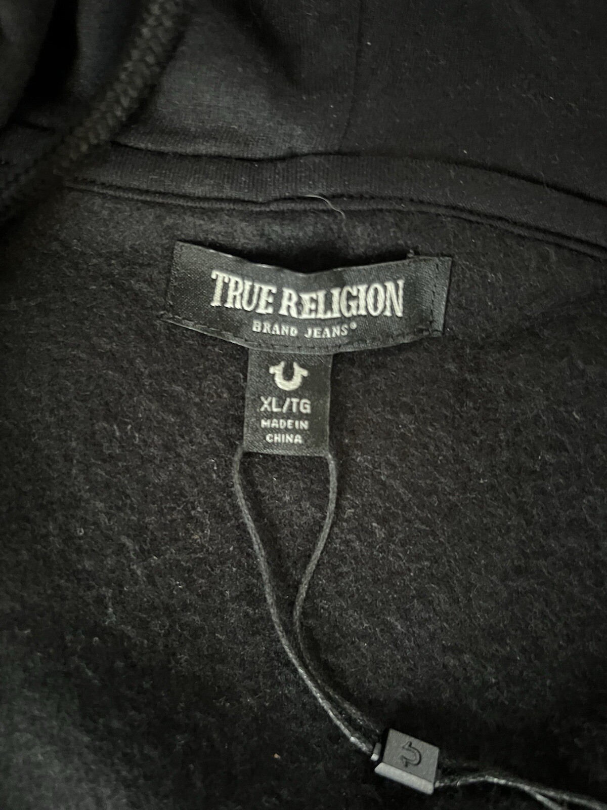 Black/Red True Religion Zip Up! image 4
