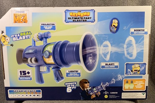 Despicable Me 4 The minion, Extreme Ultimate Fart Blaster Lights Up And Air  - Picture 7 of 12