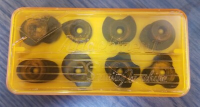 Vintage Deluxe Zig Zag Sewing Machine Attachment Kit 16 Cams in Case Complete 