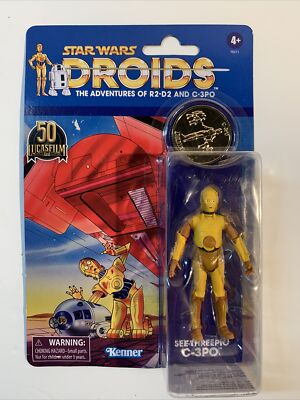 Star Wars 3.75'' Droids C-3PO Kenner Target Exclusive New Sealed