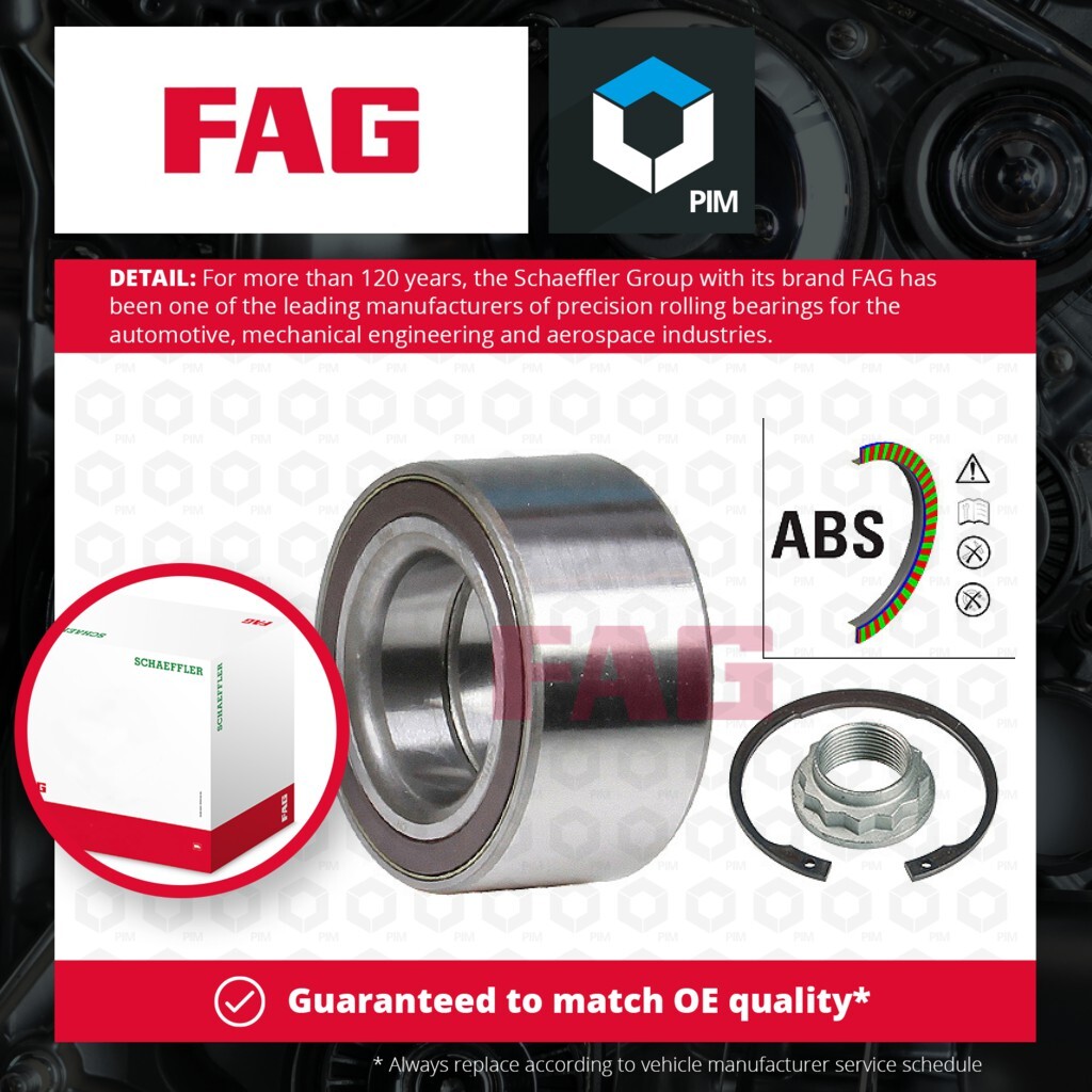 FAG 713649550 Wheel Bearing Kit for sale online | eBay