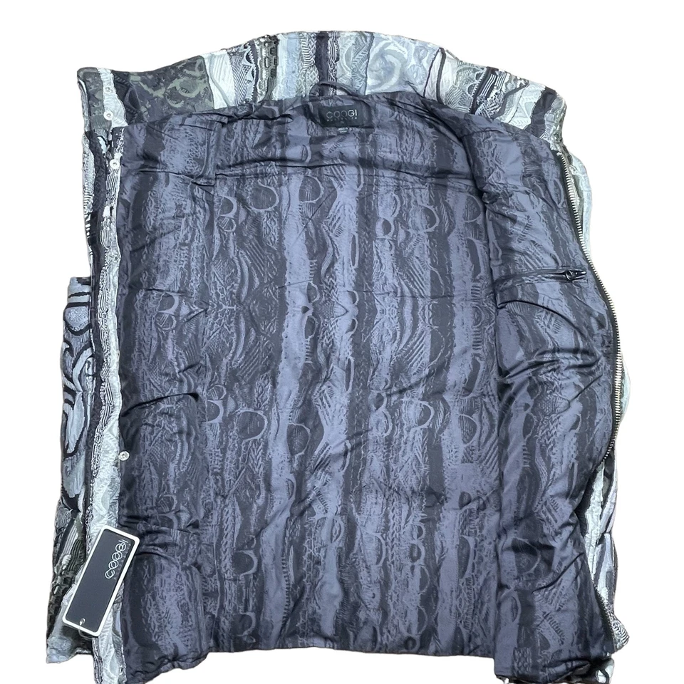 NOTORIOUS BIG COOGI Australia Sweater Down Vest Authentic C65600XX MEN 2XL - Image 4 of 4