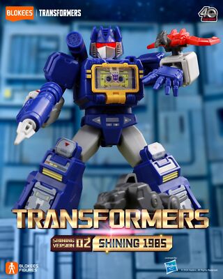 Blokees Transformers Soundwave G1 Action Figure Blind Box Model Shining Ver.2