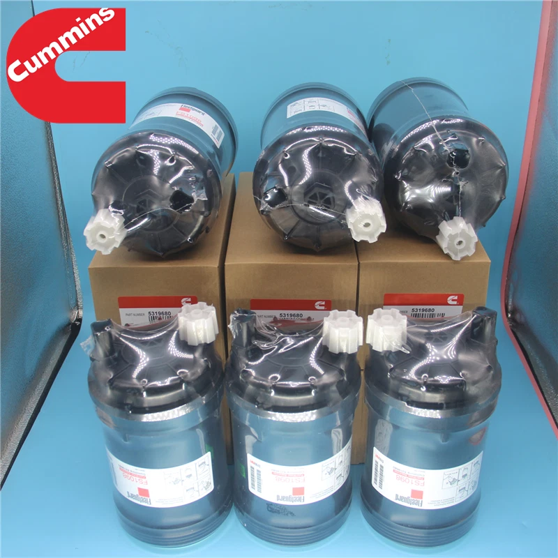 SIX Fuel/Water Separator Filters FS1098 fits Freightliner B6.7 ISB6.7 L9 ISL8.9 - Image 4 of 4